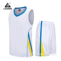 Design all&#39;uniforme da basket di abbigliamento atletico all&#39;ingrosso universitario